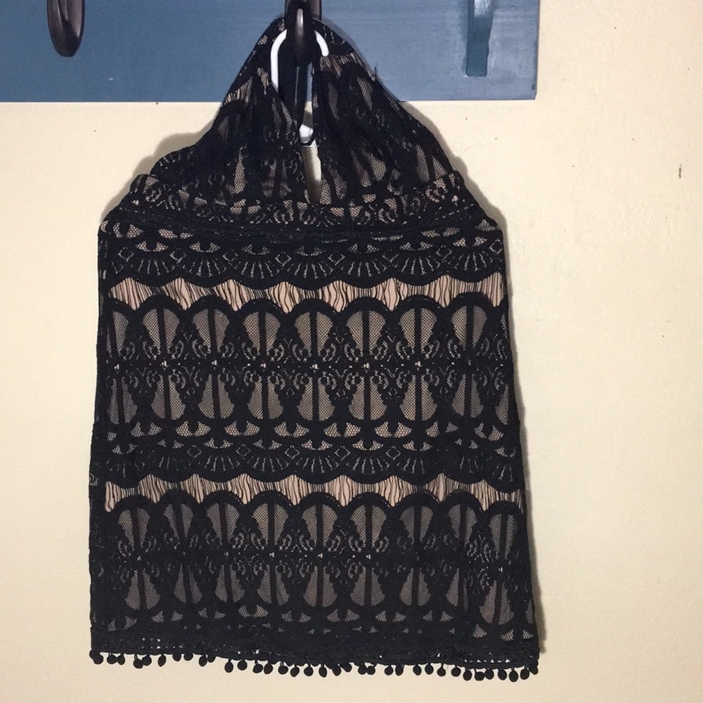 Halter Top Lace Dress